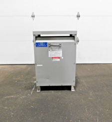 30 KVA 480 Primary, 480Y/277 Secondary, General Electric 9T03B5215, transformer