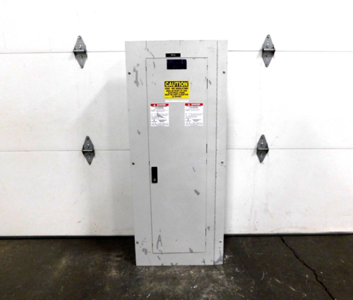 225 Amp. General Electric, AQF3421JTX, Spectra-A-Series panelboard, 4 wire, 120/208Y Volts