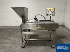 CDM #CDM-IB100, Inspection Belt, rollers, w/ hopper, Stainless Steel base