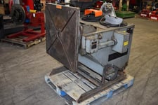 2500 lb. Aronson #SHD-25A, welding positioner, variable speed rotation, powered gear tilt