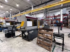 300 Ton, Van Dorn #300-RS-30F, injection molding machine, 25" x25"tie bar, 37" DL