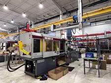 300 Ton, 30 oz., Van Dorn #300HT30, injection molding machine, 25" x25"tie bar, 38" DL, Pathfinder 3000, 1998