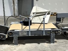 55" wide x 6' long, Express Scale belt conveyor, bag turner conveyor & knockdown conveyor