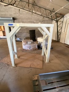 Custom Fabricated Steel Stand for Forsbergs delumper