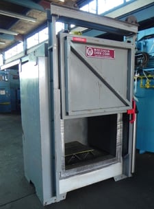 40" width x 32" H x 30" D Wisconsin, electric oven temper furnace, 1250&deg;F