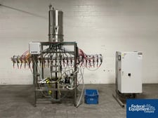 E-Pack #EP-1055, Liquid Filler, 24-Head, dual lane 12 head, Stainless Steel, 110 V., AB PLC, 2009