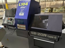 Star #SB-20R type G, swiss type automatic screw machine, 10k RPM, 7-Axis, Fanuc 0I-TF, 2023