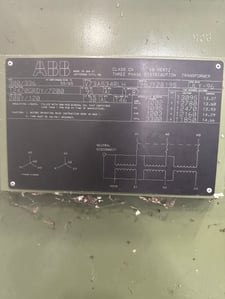 300/336 KVA 12470GY/7200 Primary, 208Y/120 Secondary, 3 phase, Padmount Transformer