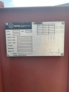 500 KVA 4160GY/2400 Primary, 208GY/120 Secondary, 3 phase, Padmount Transformer