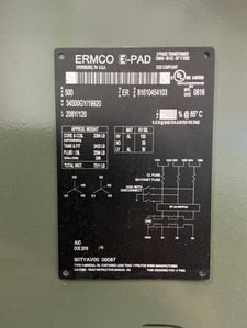500 KVA 34500GY/19920 Primary, 208Y/120 Secondary, 3 phase, Padmount Transformer