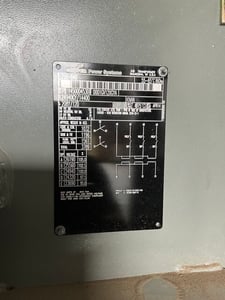 750/840 KVA 24940GY/14400 Primary, 208Y/120 Secondary, 3 phase, Padmount Transformer