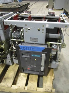 4000 Amp, GENERAL ELECTRIC, WPS-40, 480 Volts, electrically operated, drawout, 48 VDC, BELL ALARM, LSG