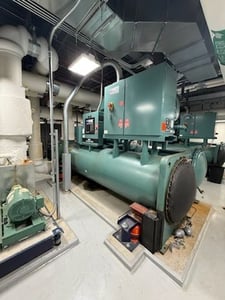 450 Ton, York #VSD-351KFT-46, Liquid Chilling System, YK Max Chillers, 351 HP, 460 V., 3ph, Optiview Control