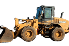 26083 lb. Case #621D, Wheel Loader, 3 cu.yd. Bucket capacity, 156.9" Lift height to Hinge Pin, 24 mph Forward