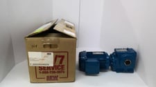 1 HP RPM 1751 Sew-Eurodrive SA57DRN080M4/DH, Gear Motor, 47.32:1 Ratio, 3 Phase, 230/460 Volt