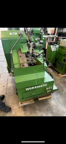 .31" x 2.36" Ingramatic #RP2R-2R, Flat Die Thread Roller w/Washer Assembly Unit, 400 PPM, 90 mm Shank, 1980