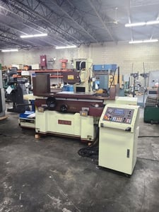 19.7" x 40.2" Acer #Supra-2040PD, Surface Grinder, 16" x 40" Table, 19.75" x 39" Chuck, 13.97" outside
