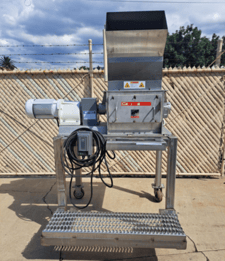 No. NBS-300/450 Gericke, Granulator Sieve/Nibbler, Stainless Steel, 4-Blade Cutting Design, 12000 liters/hr.