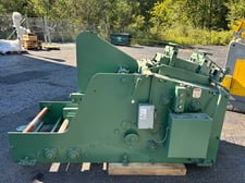 4000 lb. Rowe #B10/4J, Coil Cradle & Straightener, 10" Stock width, 0.03"-0.14" Material thickness, 220/460 V