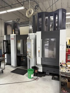 Mori Seiki #NMV-3000DCG, CNC vertical machining center, 320 automatic tool changer, 19.7" X, 13.8" Y, 20.1"