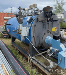 50 HP Hurst, 250 sq.ft., 150 PSI, 1725 PPH, 2003