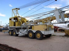 80 Ton, P & H #775A-TC, Truck Crane, 125' Tube Lattice Boom, Twin Diesels, 4 Axle