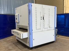 53" Butfering #Optimat-SWT335/RRL, 3-head belt sander, 7.5 HP, 460 V., 3ph, 55 cfm @ 90 psi, 2015