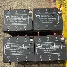 Continental Industries #RSDA-660-30-3D0, 3-Phase Solid State Relay 30A 48-660VAC