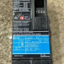 Siemens Sentron ED42B030 2-Pole 30A 480V HACR Circuit Breaker