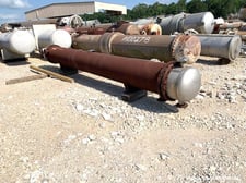 984 sq.ft., 90 psi shell, 90 psi tube, Perry Products, Shell & Tube Heat Exchanger, Carbon Steel Shell, 316L