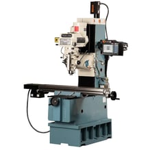 Trak #DPM-KX2, bed mill, 9" x49"tbl., 3 HP, 31" X, 16" Y, 23.25"Z, 60-4200 RPM, R-8, ProtoTrak KMX, power