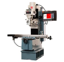 Trak #DPM-RX2, bed mill, 9" x49"tbl., 3 HP, 31" X, 16" Y, 22" Z, 40-5000 RPM, R-8, ProtoTrak RMX, power draw