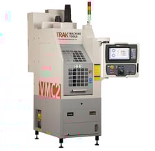 Trak #VMC-2, vertical machining center, 8 automatic tool changer, 14" X, 12" Y, 17" Z, 50-10000 RPM, #30, 18"