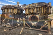 7' Symons Metso, Heavy Duty Shorthead Cone Crusher, spare parts, water sealed, lube system