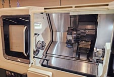 DMG, Mori #NLX-2500SY/1250, long bed with milling, 3.58" bore, 12 tool, Mitsubishi #M730UM cnc, tailstock