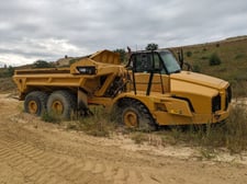 Caterpillar #740B-EJ, articulated truck