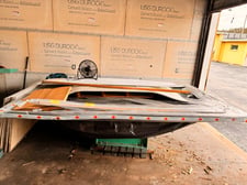 14" -20" Poseidon #PT7000, CNC Semi-auto Bridge Saw, 138" X, 1215" Y, 18" Z, 21 HP, 14-20" blade, extended
