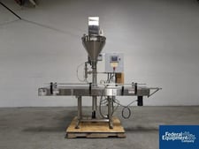 Image Fillers, bottle filler, Stainless Steel, clutch brake, w/ hopper,