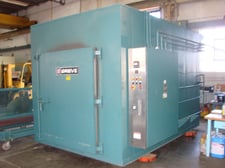 48" width x 60" H x 72" L Grieve INERT ATM, 460 V., 120 KW, cooling system, 1250°F