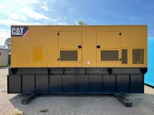 500 KW Caterpillar #3456, diesel generator set, 480 Volts, 4460 hours, sound attenuated enclosure, base fuel