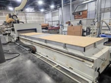 SCM #Accord-25FX-M, flat table machine, 4' x20'tbl., 16 ATC, 242.9" X, 51.9" Y, 17.3." Z, 24k RPM, HSK F63