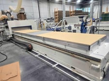 SCM #Accord-25FX-M, flat table machine, 4' x20'tbl., 16 ATC, 242.9" X, 51.9" Y, 17.3." Z, 24k RPM, HSK F63