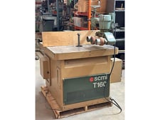 Image for SCM #T-160, heavy duty tilting spindle shaper, 1985