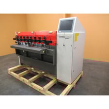 Gannomat #Index-130-Logic, CNC bore, glue & dowel inserter, 2009