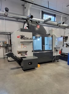 Haas #VMT-750, vertical machining center, 5-axis, 25" X, 16.5" Y, 31" Z, 20 HP, 8.3" chuck, 8100 RPM, 50