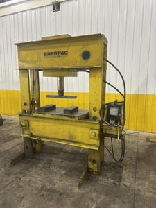 200 Ton, Enerpac #PEM3042A, H-frame hydraulic press