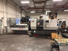 Haas #ST-30M, CNC lathe, 31.7" swing, 10" chuck, 3" bar, 32.5" centers, 21" dia., 26" lgth, 3400 RPM, 30 HP