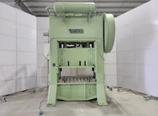 150 Ton, Verson #C2-150-60-42T, mechanical straight side double crank press, 8" stroke, 60" x 42" table