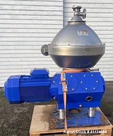 Alfa-Laval #SWPX-810-SGV-34-CGL, Desludger Disc Centrifuge, Stainless Steel, Food Grade, 7200 RPM, rebuilt