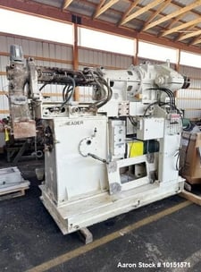 100" mm Buss, kneader, w/ 9:1 L/D barrel, jacketed barrel, 75 HP, w/ underwater pelletizer, spin dryer, 2022